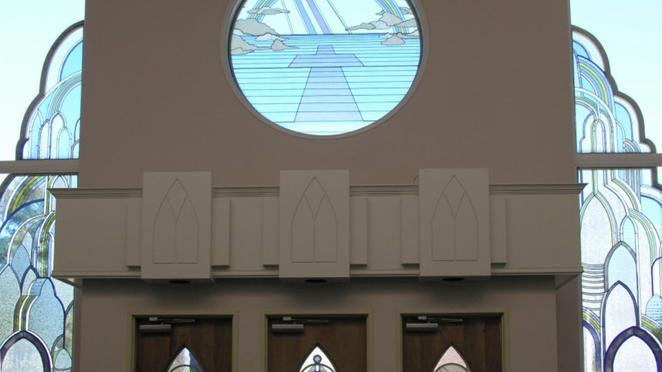 bethesda lutheran church stained glass art project