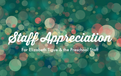 In Appreciation of Our BLC Staff #4