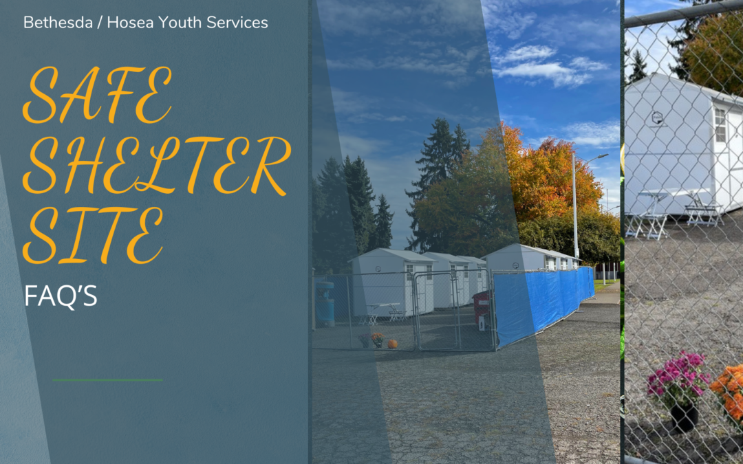 Hosea Youth Services Pallet Shelter FAQ’s